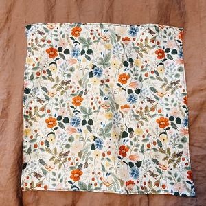Rifle Paper Co. Fabric Floral Neckscarf